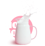 carafe with milk